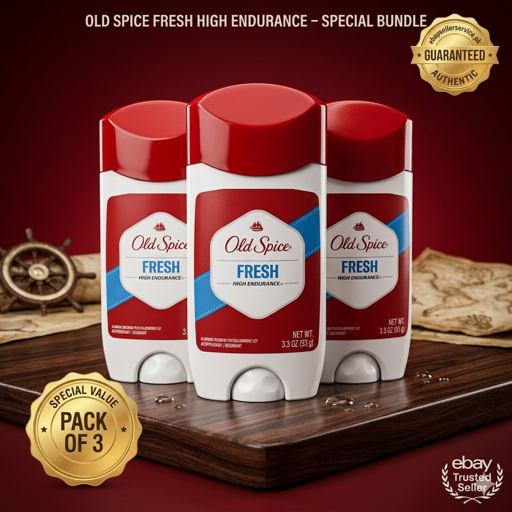 3 PACK Old Spice Original High Endurance, Anti-Perspirant & 