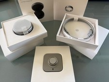Oura Ring Gen 4 Brushed Silver Size 8 w/Charging Case Size 8