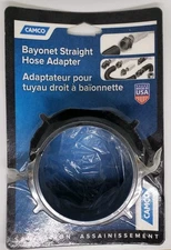 Camco # 39413 Bayonet  Straight Hose Adapter Sewer Fitting*New And Sealed*......