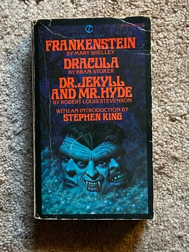 FRANKENSTEIN DRACULA DR. JEKYLL and MR. HYDE; Stephen King Intro, 1978 PB