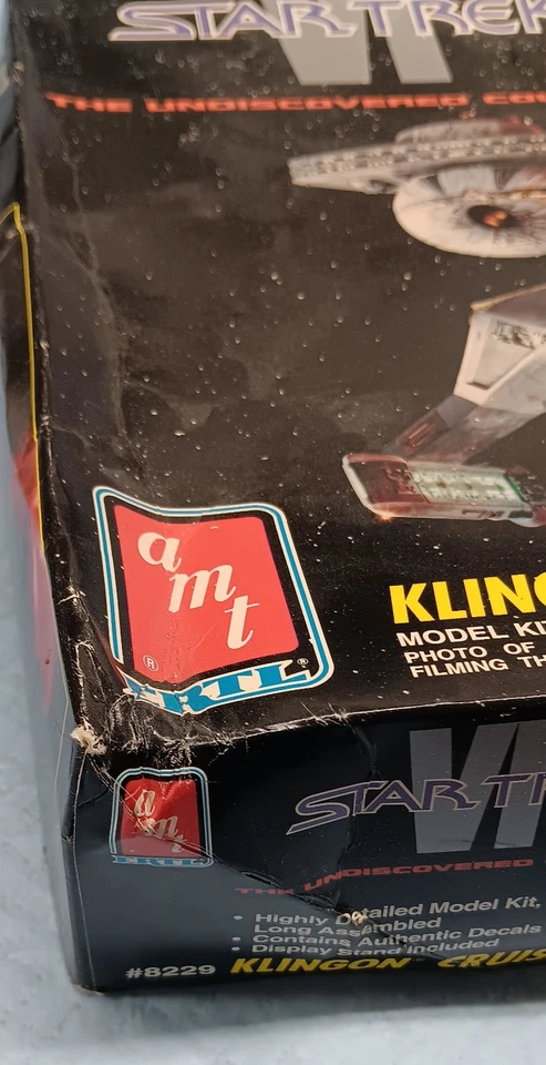 AMT Star Trek VI Klingon Cruiser Model Kit 1991 - Image 2 of 4