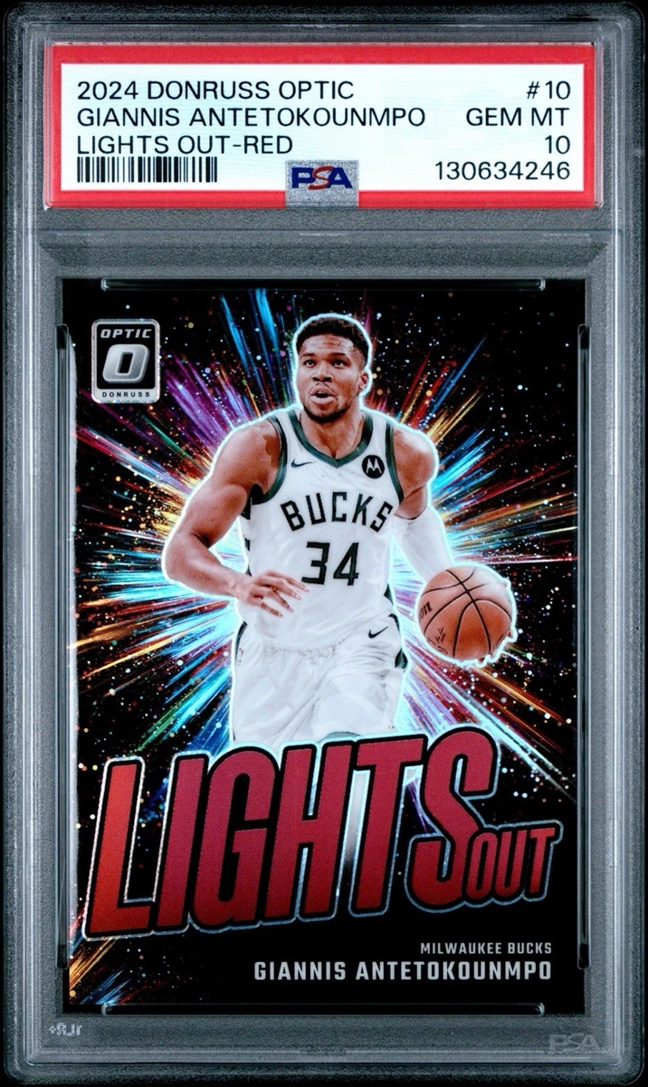 Giannis Antetokounmpo 10 Graded Basketball Original Sports Trading