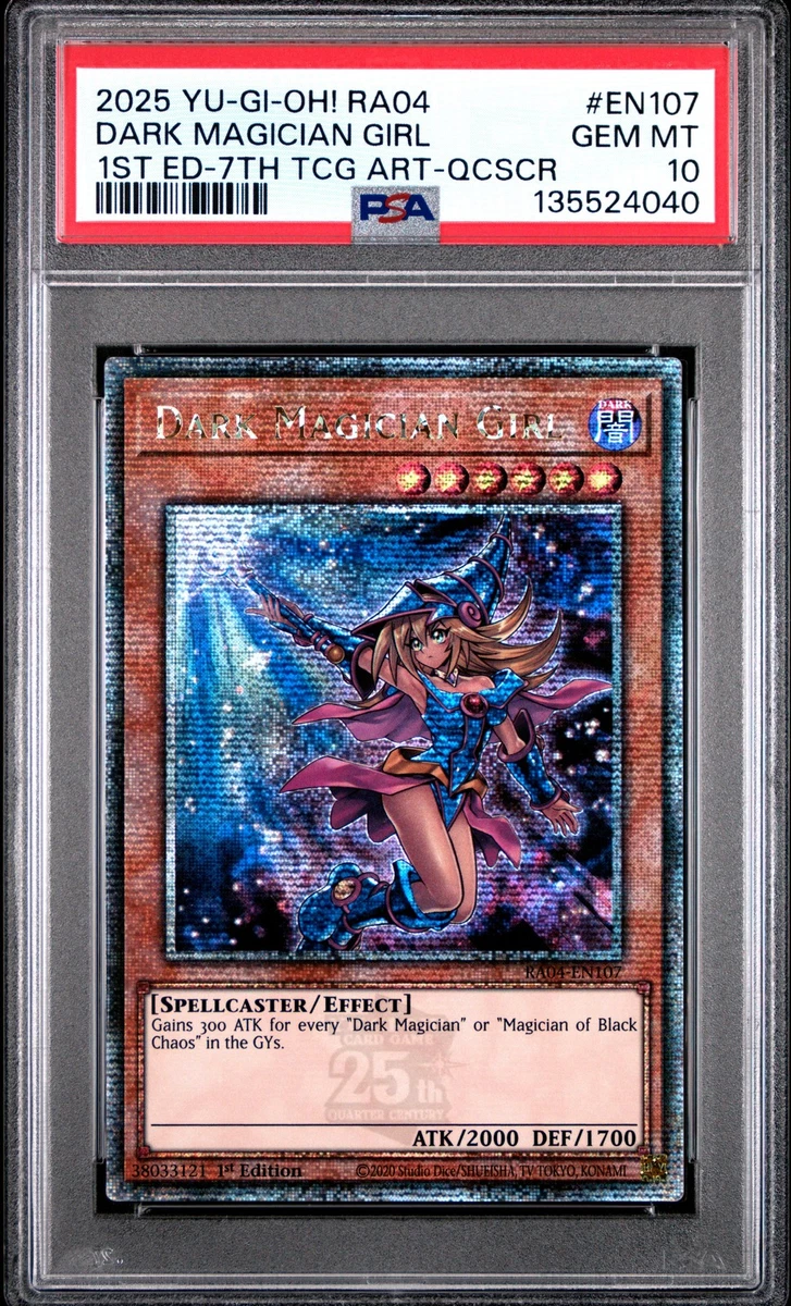 Dark Magician Girl Yu-Gi-Oh! TCG Professional Sports Authenticator