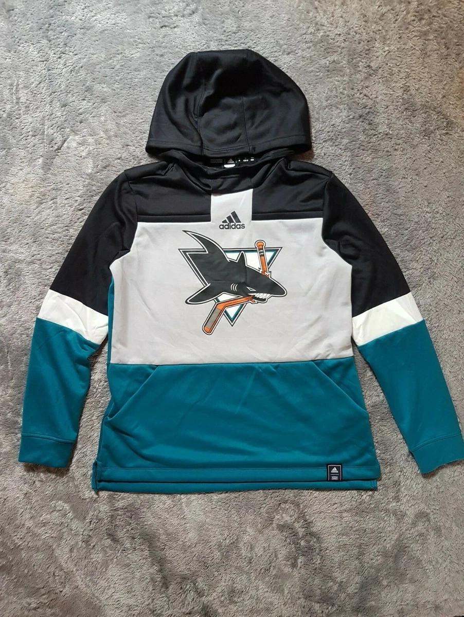 Women s Adidas NHL San Jose Sharks Reverse Retro Pullover Hoodie