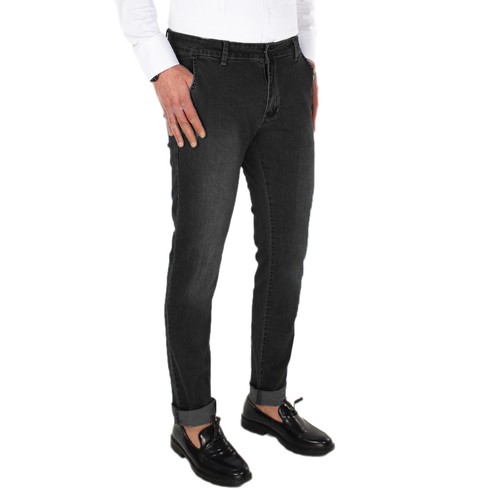 Jeans Uomo Leggero Blu Nero Pantalone Casual Tasca America 44 46 48 50 52 54 - Imagen 28 de 40