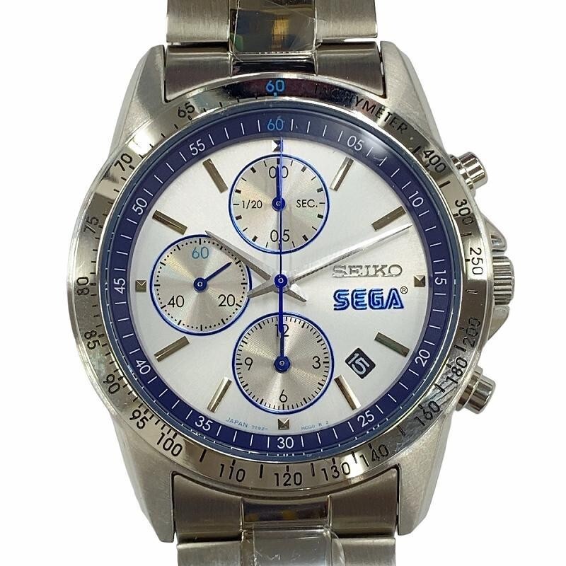 SEGA Seiko 60th Anniversary Silver Ver. 400 Limited Watch SEGA Seiko 60th Anniversary Silver Ver. 400 Limited Watch