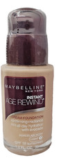 NUEVA MAYBELLINE Instant Age Rewind Cream FUNDATION-PORCELANA MARFIL LUZ 1