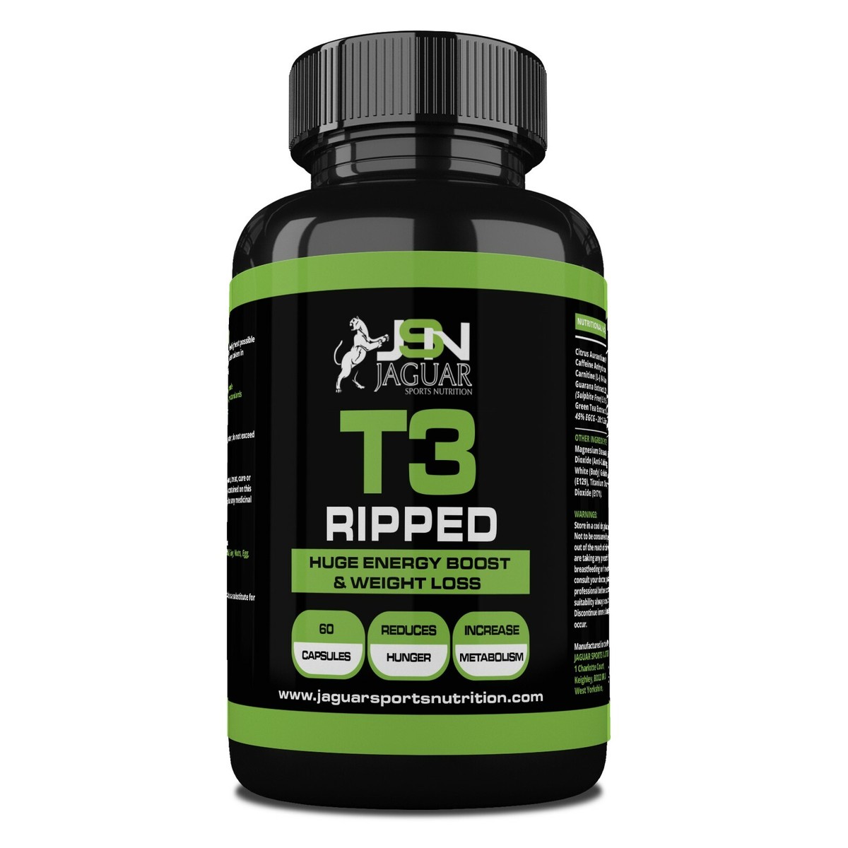 l carnitine eca stack JSN Nutrition - T3 RIPPED EXTREME FAT BURNER (60 CAPS) - ECA