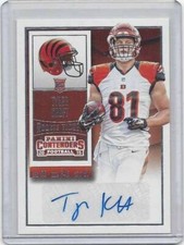TYLER KROFT 2015 PANINI CONTENDERS ROOKIE TICKET BENGALS TRUE RC AUTO #131
