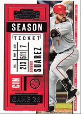 2020 Panini Contenders Luis Castillo Cincinnati Reds #85