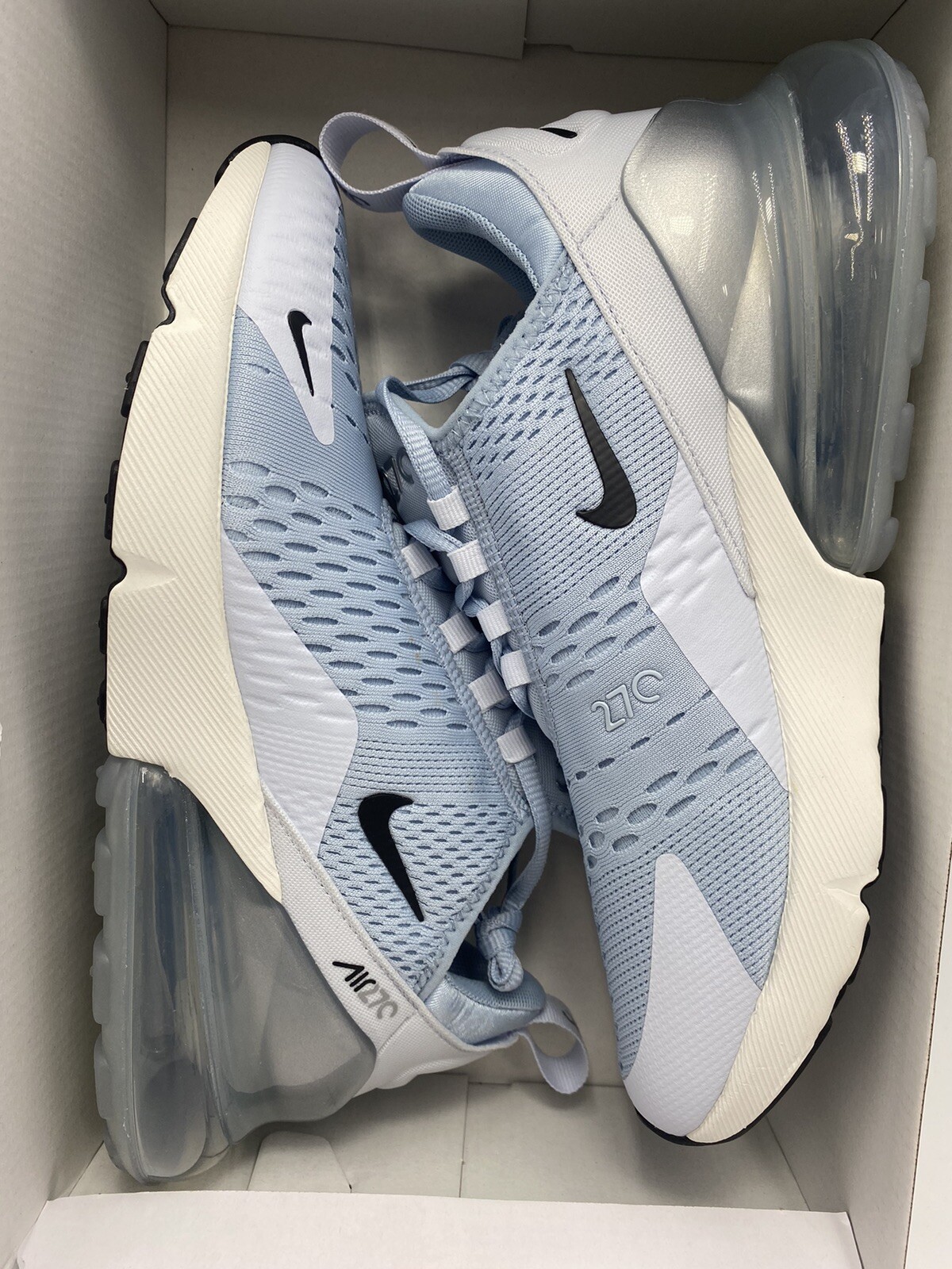 Nike W Air Max 270 Lt Armory Blue Black Shoes (AH6789 405) Wmns  