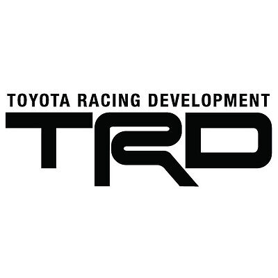 2 TRD Decals  Logo  Sticker  Vinyl Toyota  Scion Sports 