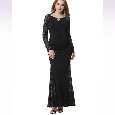 Kimi + Kai Maternity ''Bella'' Mermaid  Maxi Gown