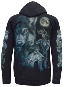 wolf hoodie ebay