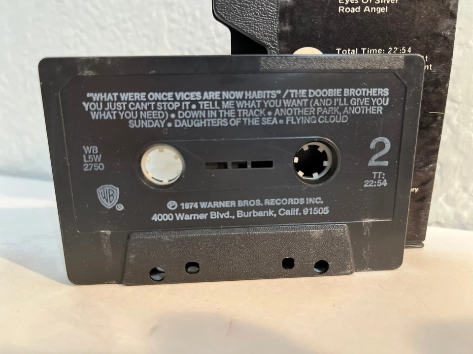 DOOBIE BROTHERS - What Were Once Vices (1970s Edition) - Cassette Tape - EX Cond - Image 3 of 3
