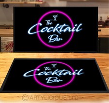 Die Cocktailbar Partybar Retro Matte Pubs & Clubs Cocktailbar Matte Bar Runner