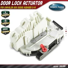 Door Lock Actuator for Chrysler 200 Dodge Avenger 2011-2014 Journey Rear Left LH