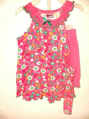 PARK BENCH KIDS - TODDLER-GIRL'S ''12 Mo'' PREMIUM-PINK-3 Pc-OUTFIT