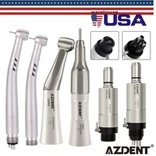 Dental Kit de pieza de mano turbina fibra óptico LED de alta y baja velocidad