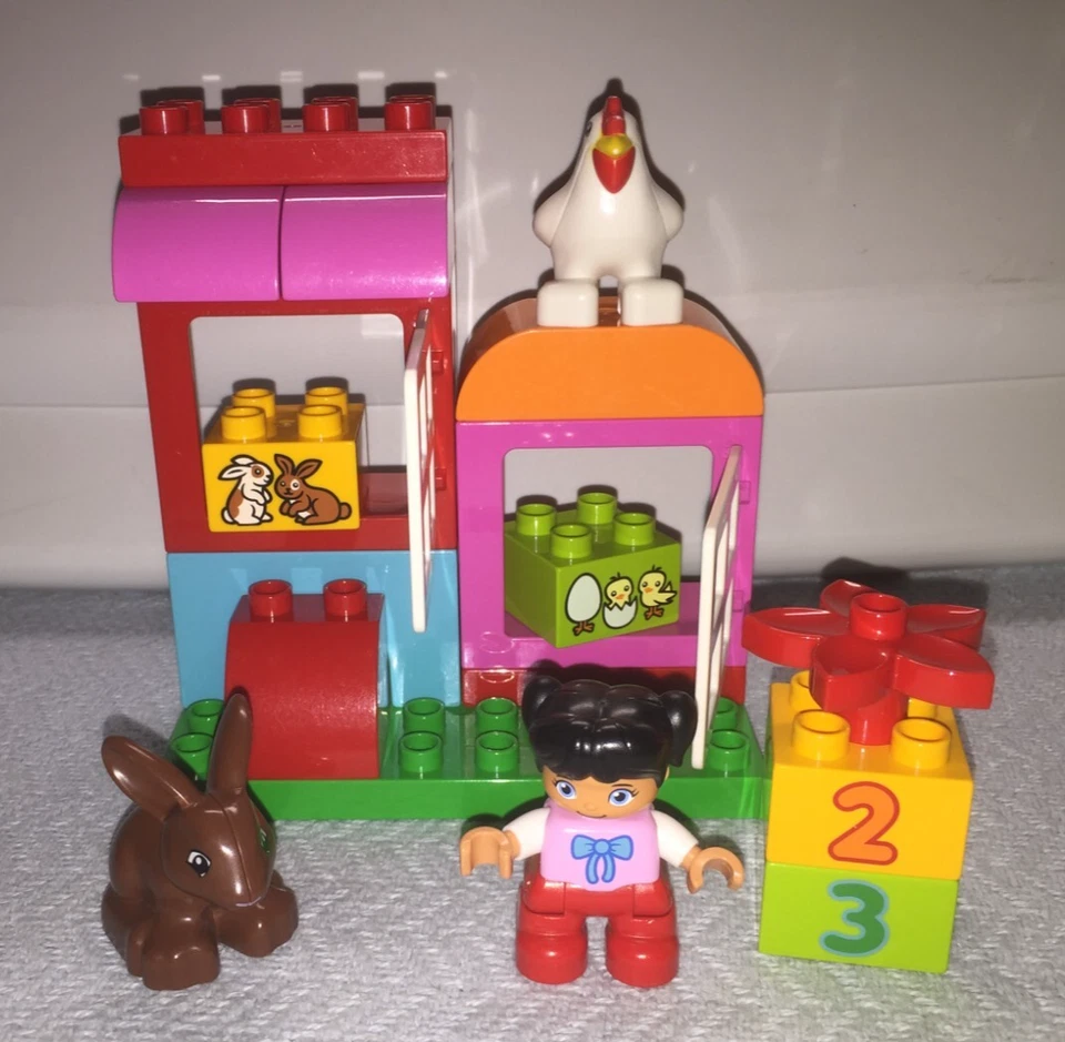 Lego Duplo All-in-One-Rosa-Box-of-Fun #10571 über 60 Stck. nicht mehr im Handel erhältlich 2014 - Bild 2 von 4