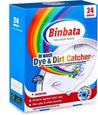 Color Grasper for Laundry 24 Count, Fragrance Free Dye 24 Count (Pack of 1) 