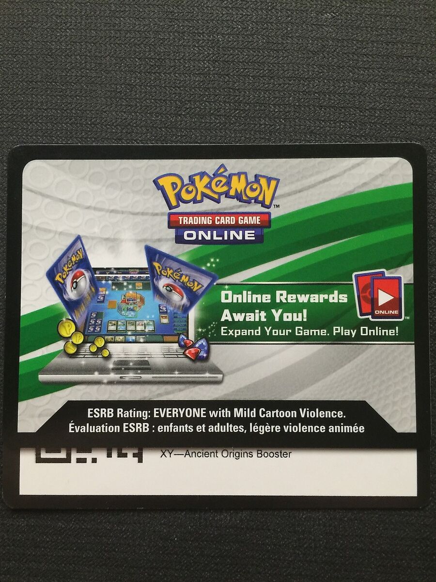 Pokemon XY Ancient Origins TCG online code cards (48 count)