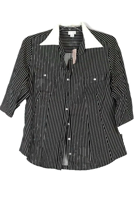 Хлопковые деловые топы для женщин Dressbarn