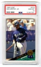 KEN GRIFFEY JR.~1993 LEAF PSA-10 GEM-MT GRADED MLB BASEBALL CARD #319 (NEW CASE)