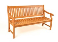 New 2-Sitzer Gartenbank Holzbank Balkonbank Sitzbank Bank Parkbank Bank