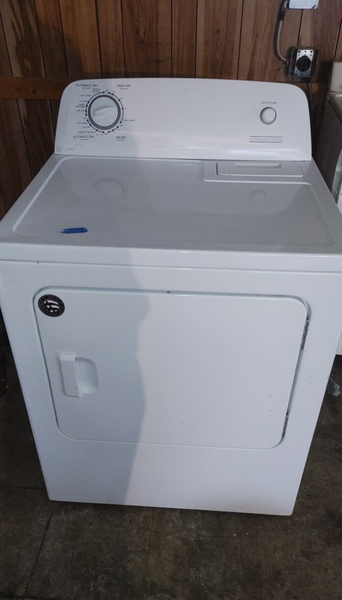 Conservator 7 Cu Ft Front Load Electric Dryer, White | eBay