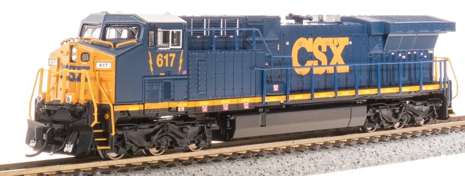 N Scale - Broadway Diesel Locomotive GE AC6000CW CSX With Sound - 8574 Neu