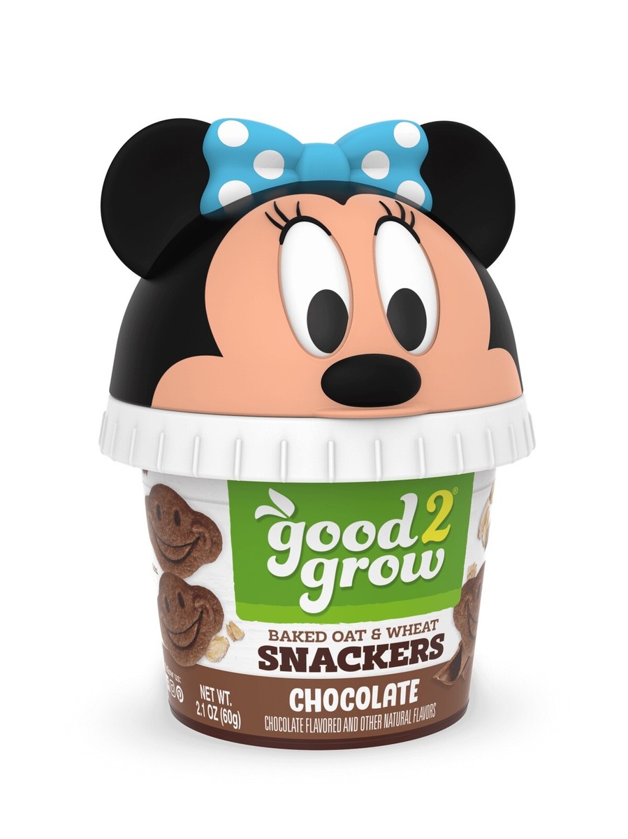 Disney Minnie Mouse Blue Good2Grow Snackers Chocolate