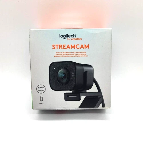 Logitech Streamcam 1080p Web-Kamera - Schwarz (960-001281)