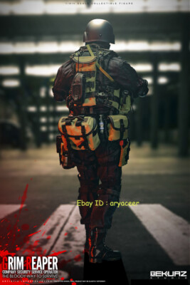 Ekuaz Studio CSS Operator Grim Reaper 1/6 Action Figure Model In