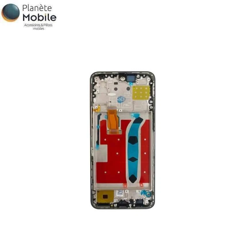 Ecran LCD et Vitre tactile Noir Assemblés Sur Châssis Pour Huawei Honor X8 - Photo 1/1