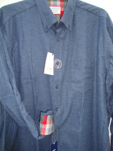 Chemise De Pêche Habit Ventilée Homme 2XL Bleu à Carreaux - Légère Et Manches Longues