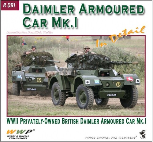 Daimler Armoured Car Mk.I in Detail Book WWP WW2 British Army Frantisek Koran - Picture 5 of 5