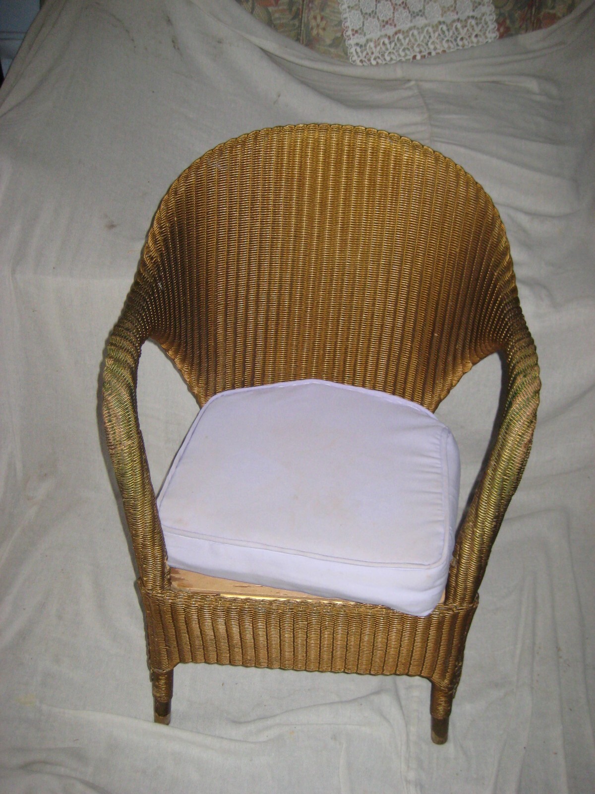 Three Lloyd Loom chairs eBay