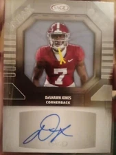 2025 Sage - Dashawn Jones Autograph Sneak Peak Silver
