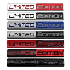 LIMITED EDITION Logo Car Truck Fender Door Rear Tailgate Emblem Badge Universal