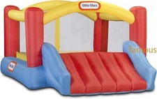 Little Tikes Jump 'n Slide Inflatable Bouncer Includes Heavy Duty Blower,new pro
