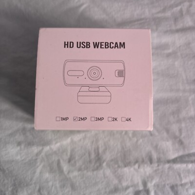 Nexigo 1080P Full HD USB Webcam. Model: NXG-SH00WBC 2mp