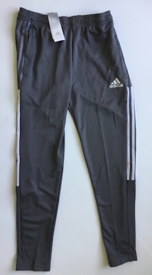 Adidas Men s Tiro 21 Track Pants GJ9868 Football Soccer Gray Size S