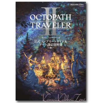 Octopath Traveler II Official Complete Guide and Art Set Japan AIR