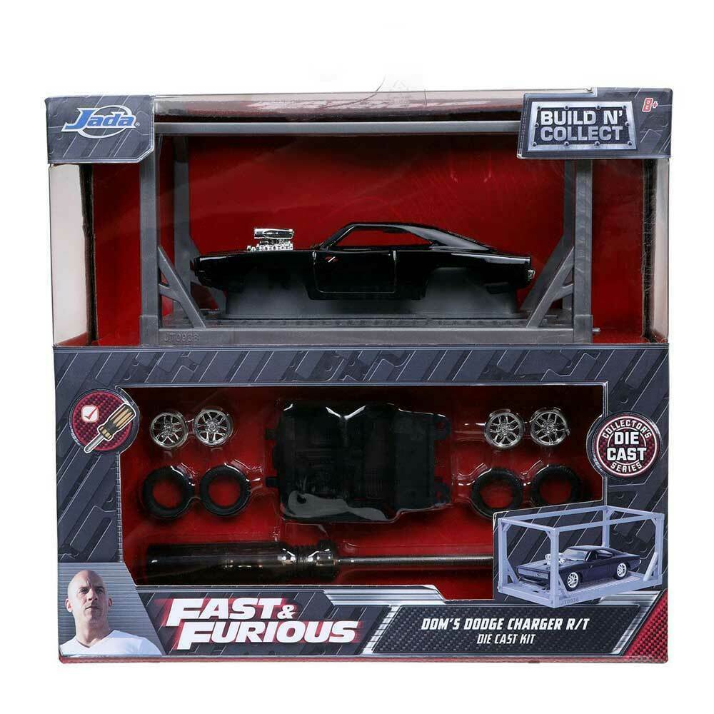 Build N' Collect Model Kit Fast & Furious 1970 Dom's Dodge Charger