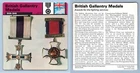 British Gallantry Medals - 1939-45 - Military - WW2 Edito-Service SA 1977 Card