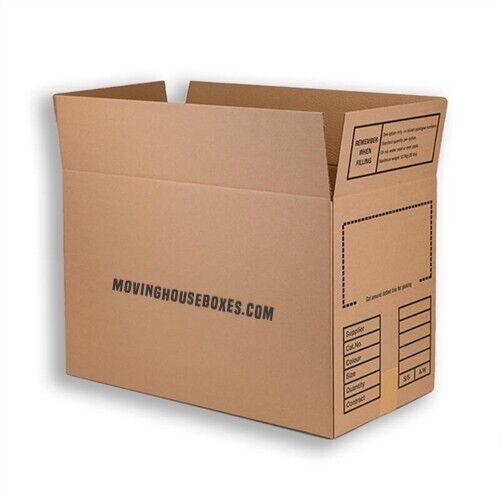 24 INCH EXTRA LARGE DOUBLE WALL Cardboard House Moving Boxes Removal