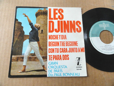 SCHEIBE 45T DES DJINNS '' NACHT UND TAG '' SPANISCHE PRESSAGE