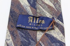 2228 NEW ALTEA MILANO MEN'S TIE 100 SILK MADE IN ITALY