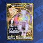 2025 POKEMON DRI EN-DESTINED RIVALS 240 TEAM ROCKET'S MEWTWO EX HYPER RARE